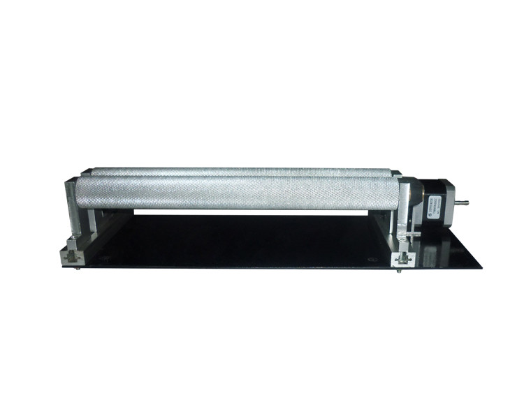 cylinder rotary tool in laser machine for bottle