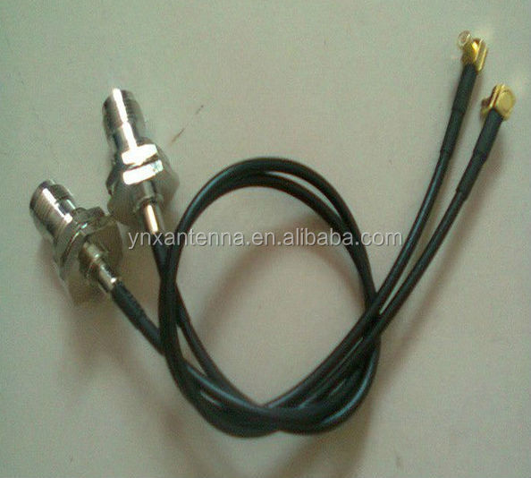 Insertion Loss 0.6DB RF Coaxial Cable Connector RG174 RG316 RG178 with RP-SMA Male to RP-SMA Female