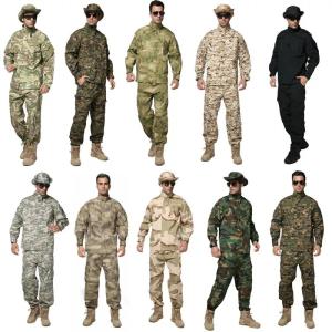 China Woodland Military Uniforms Clothing Camouflage Tactical Army Police Dress wholesale