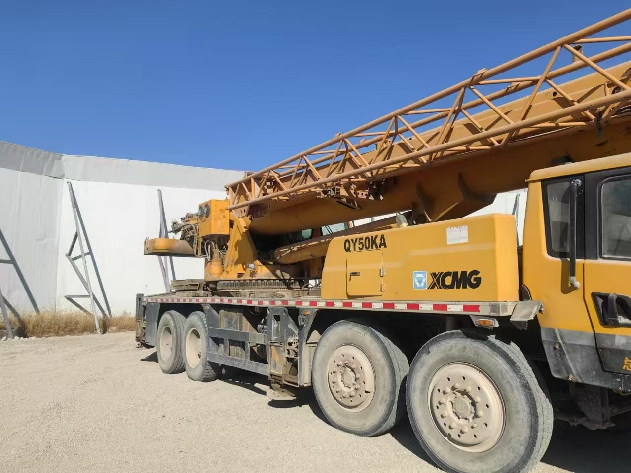 2015 Mobile Truck Crane For Sale 50 Tons Direct Source Max Working Height 42.5 Meters