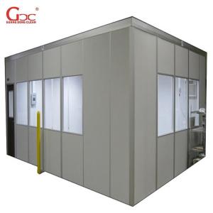China Magnesium Sandwich Panel Wall Class 10000 ISO7 Prefab Cleanroom wholesale