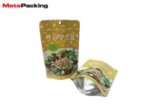 China Heat Seal High Temperature Plastic Bags , Aluminum Foil Retort Resealable Food Pouches For Hot Food wholesale