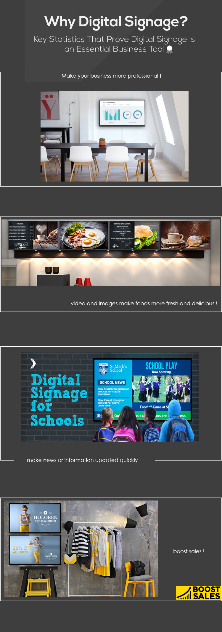 Sunchip new cloud based digital signage Remote Management media contents support rk3588 3568 3566 3288 3399 21.5'' 24''