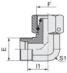 High Temperature High Pressure Resistant Hydraulic Tube Fittings 2c9