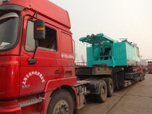 China Used KOBELCO 150T CRAWLER CRANE SOLD TO Singapore wholesale