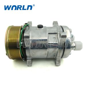 12V Truck AC Compressor SD5H148478 5H149680 For NewHolland For Takeuchi WXTK066