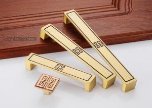 China Brass Effect Stainless Steel Kitchen Cabinet Handles Yellow Brushed wholesale
