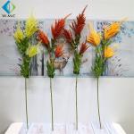 Flocked Branch Artificial Wedding Bouquet , Colorful Bride Holding Bouquet