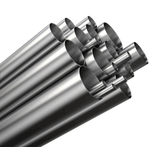 Quite Ductile Stainless Steel Round Pipe Easily Formable Customized Length