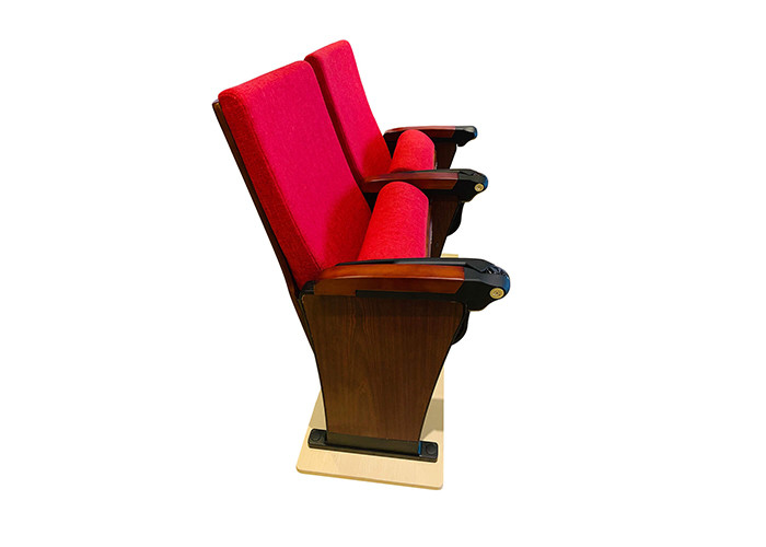 580mm Aluminum Conference Hall Chairs With Tablet
