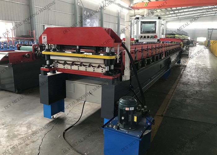380V Roofing Forming Machine 1250mm Zinc Roofing Sheets Machine