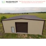Professional Design Prefabricated Steel Building Construction Garage Shed