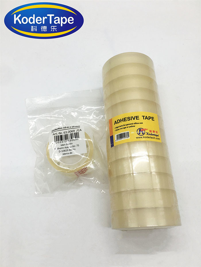 Easy Tear Type Bopp Stationery Tape, Office Adhesive Tape In Good Adhesion