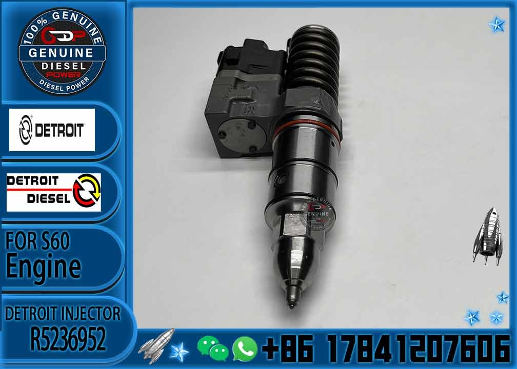Diesel Fuel Engine Electronic Control Unit Injector R5235575 R5235580 R5235605 R5235695 R5235915 R5236952 for Detroit S5