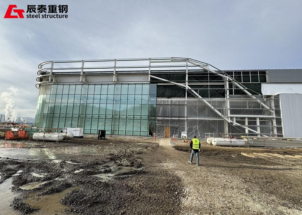 Prefabricated Steel Structure Workshop Building Customized Easy Assembly