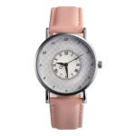 Water Resistant 38mm Couple Watches Leather Belt 3ATM Fashion Stylish Couple