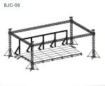 Aluminum Roof Truss System With Stage For Concert Portable Stage Outdoor Events