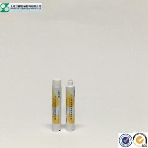 China Collapsible Pain Reliever Ointment Aluminum Laminated Tube 3ml - 170ml wholesale