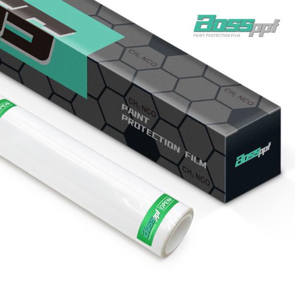 60 Inch Anti Scratch TPH UT 7.5mil Car Paint Protection Film Transparent Color Boss PPF
