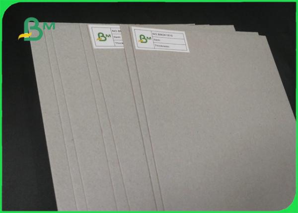 Quality Anti - Curl 1.5mm 2mm Laminated Grey Board for sale