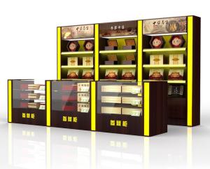 China Traditional Medical Store Racks Furniture For Medicine Shop Wood Material wholesale