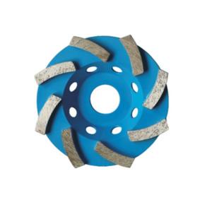 China Grit 46 Diamond Single Row Cup Wheel For Concrete Sintered wholesale