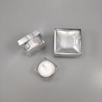 Skin Care Cream Plastic Cap 15g 30g 50g Square Acrylic Eye Cream Jar with