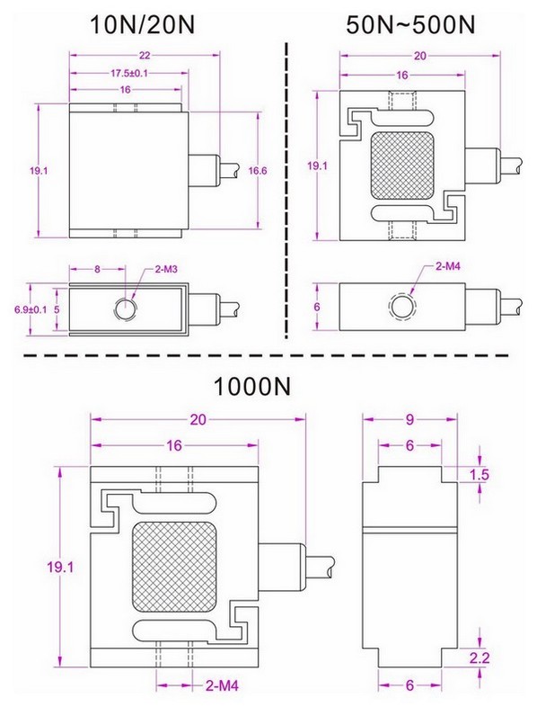 jr s beam load cell futek