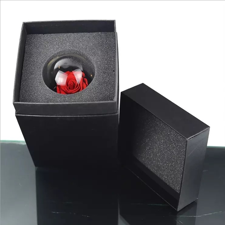 Long Lasting Preserved Roses In Bluetooth Music Glass Dome For Birthday/Anniversary/Valentinesday Gift