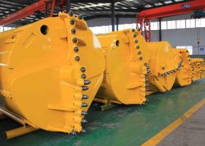 China Rock Drilling Bucket Drill Auger Standard Bucket Flat Teeth wholesale