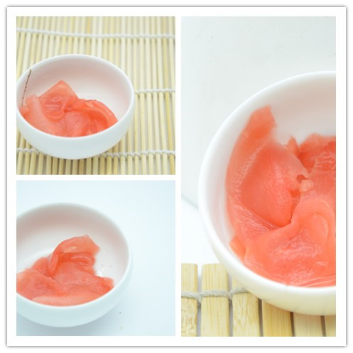 1kg Fresh Pickled Sushi Ginger Sour Spciy Sweet HALAL Certificate