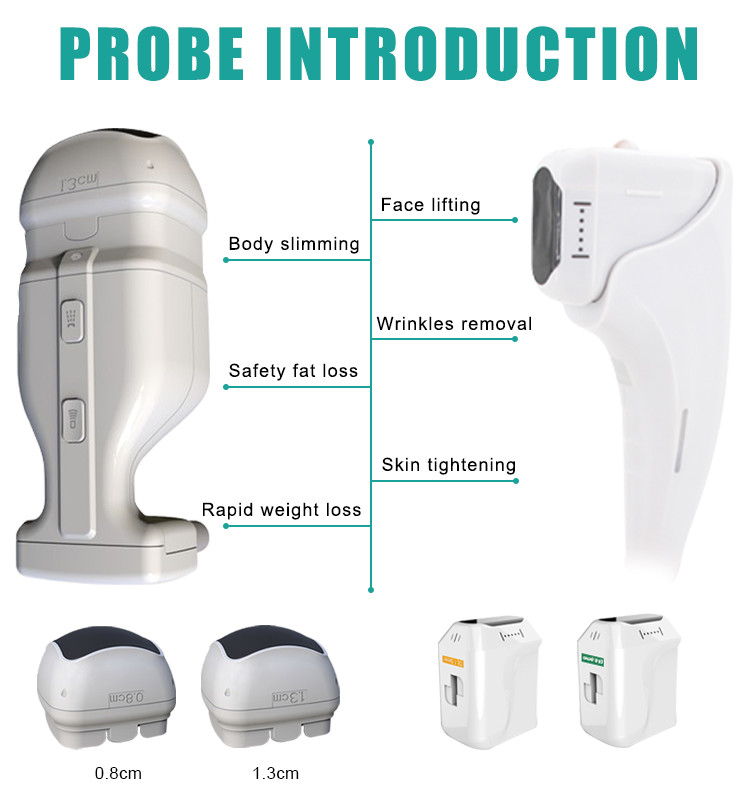 Energy Saving 525 SHOTS Liposonix HIFU Face Lifting Machine