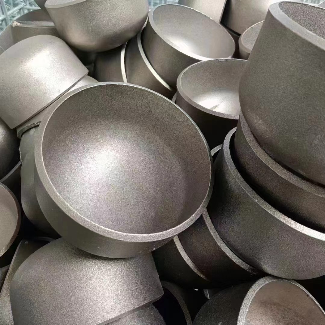 Astm A106 Din Carbon Steel Pipe Cap 12 Inch Diameter Sch80