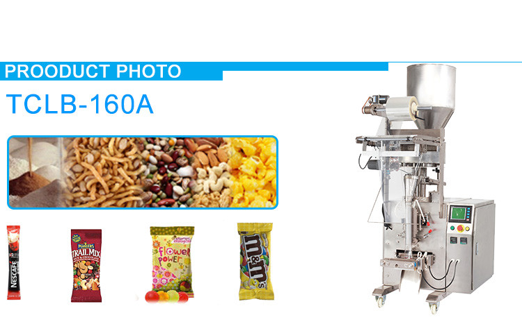 120g 250g 500g 600g sugar salt chili powder cashew nut packing machine with labeling packing machine nuts