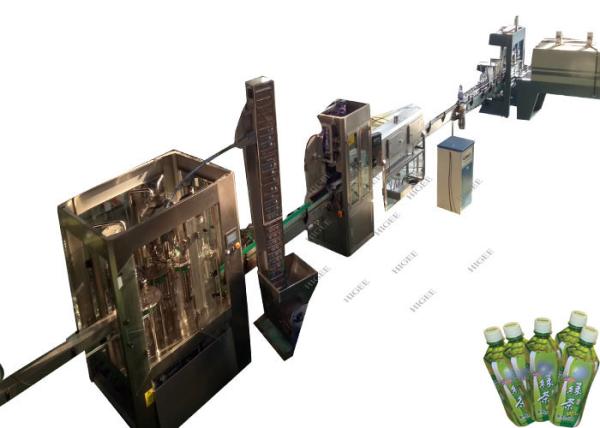 Hot Temperature Beverage Filling Equipment Aseptic For Sterile Green Tea Coffee