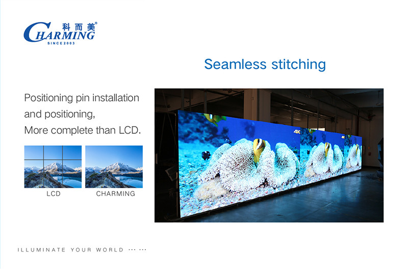 64x48CM Durable Indoor Fixed LED Display Pixel Pith P2MM 16Bit