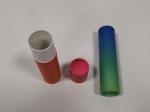 Pantone Cylinder Cardboard Packaging Cosmetics Kraft Paperboard Tubes 150*35mm