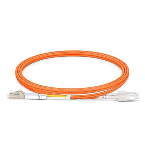 Smooth and Connection with Simplex Plastic Optical Fiber Cable with FC ST LC SC Connectors for Telecom and Ethernet Network