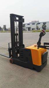 China Single Mast Electric Pallet Stacker 1500kg 1600mm With 2.5 Kw Hydraulic Pump wholesale