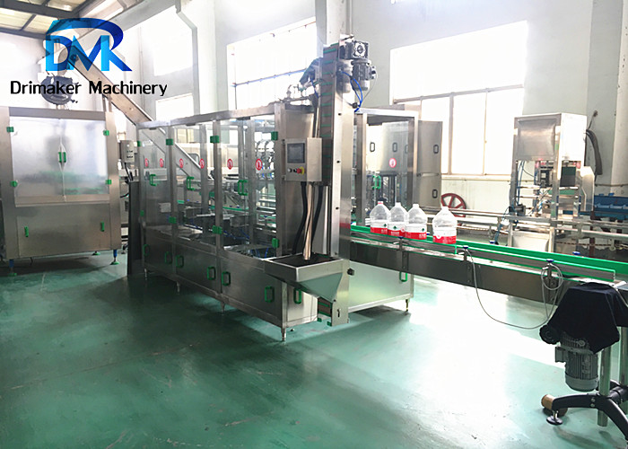 Professional Packaged Drinking Water Filling Machine 3-10l Bottle Motor Drive