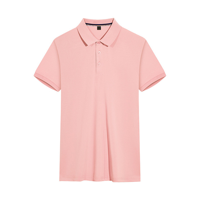 S to 4XL Classic Lapel Loose Casual Polo Shirt 96 Polyester 4 Spandex Shirts