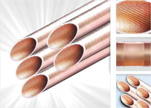 China Lightweight Copper Tube Inner Grooved For HVAC Piping Systems wholesale
