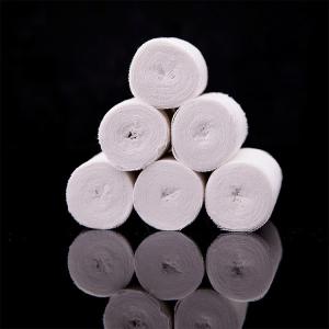 China Medical Absorbent Pure 100% Cotton Fabric Gauze Bandage CE ISO Certified wholesale