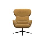 Plywood Frame Reno Armchair , Leather Leisure Chair Elastic Webbing Suspension