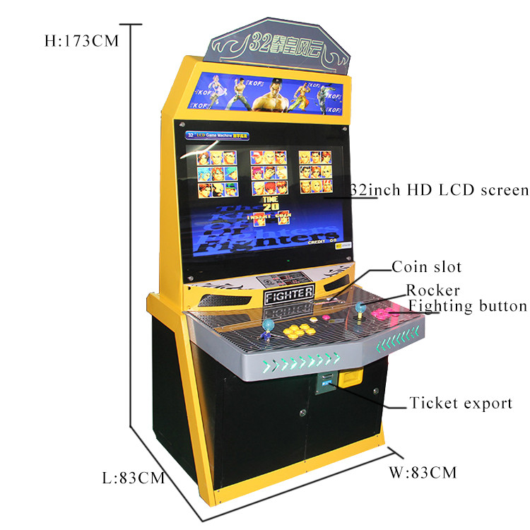 Pandora Box 5 Cabinet Arcade Video Game Machine 150W Power Metal Material