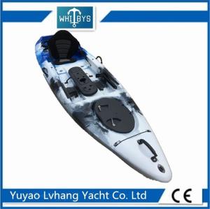 China UV Resistant Day Touring Kayak , Easy Adjusted Foot Rest Sea Ocean Kayak Compact Design wholesale