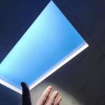 Recessed 60x60cm LED Skylight Panel 100W 110VAC 7800K Dimmable