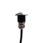 1W Aluminum Black Casing Eyelid Patio Walkway Lights