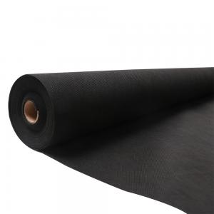 China 3% UV Black Spunbond Non Woven Landscape Weed Control Fabric For Garden wholesale