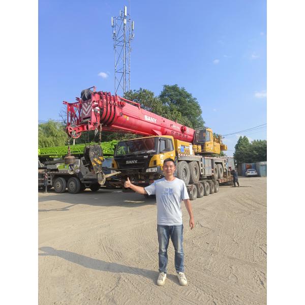 Placing boom pump Hopper Accessory Sheet Metal and System Check for Zoomlion 56m Concrete Pump Truck